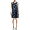 thumbnail image 1 of Time and Tru Women's Sleeveless Knit Dress, 1 of 6