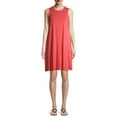 thumbnail image 1 of Time and Tru Women's Sleeveless Knit Dress, 1 of 6