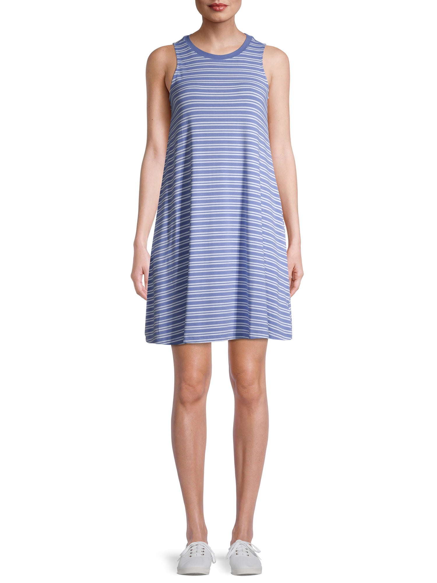 Time and Tru Women's Sleeveless Knit Dress