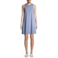thumbnail image 1 of Time and Tru Women's Sleeveless Knit Dress, 1 of 7