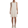 thumbnail image 1 of Time and Tru Women's Sleeveless Knit Swing Dress, Sizes XS-XXXL, 1 of 5