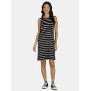 Time and Tru Women's Sleeveless Knit Swing Dress, Sizes XS-XXXL