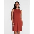 thumbnail image 1 of Time and Tru Women’s Sleeveless Knit Swing Dress, Sizes XS-XXXL, 1 of 6
