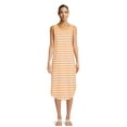thumbnail image 1 of Time and Tru Women's Sleeveless Midi Dress, 1 of 5