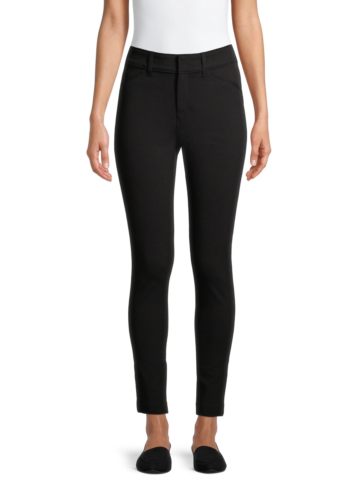 Time and Tru Women's Slim Ponte Pants