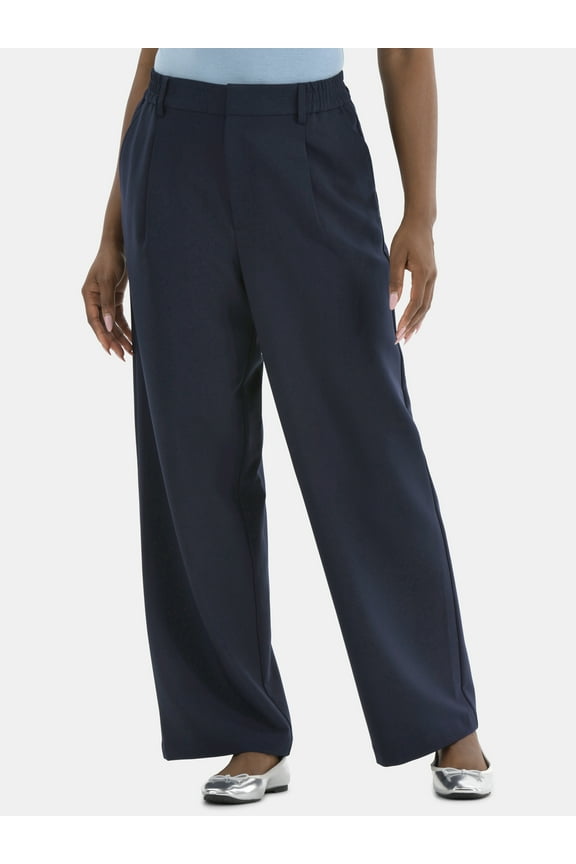 Women's Slouchy Tailored Pants, 30" Inseam, Sizes 0-18