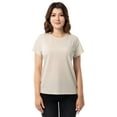 thumbnail image 1 of Time and Tru Women’s Slub Jersey Crewneck Tee, 2-Pack, Sizes XS-XXXL, 1 of 8