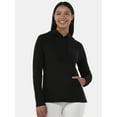 thumbnail image 1 of Time and Tru Women's Slub Jersey Hoodie, Sizes XS-XXXL, 1 of 5