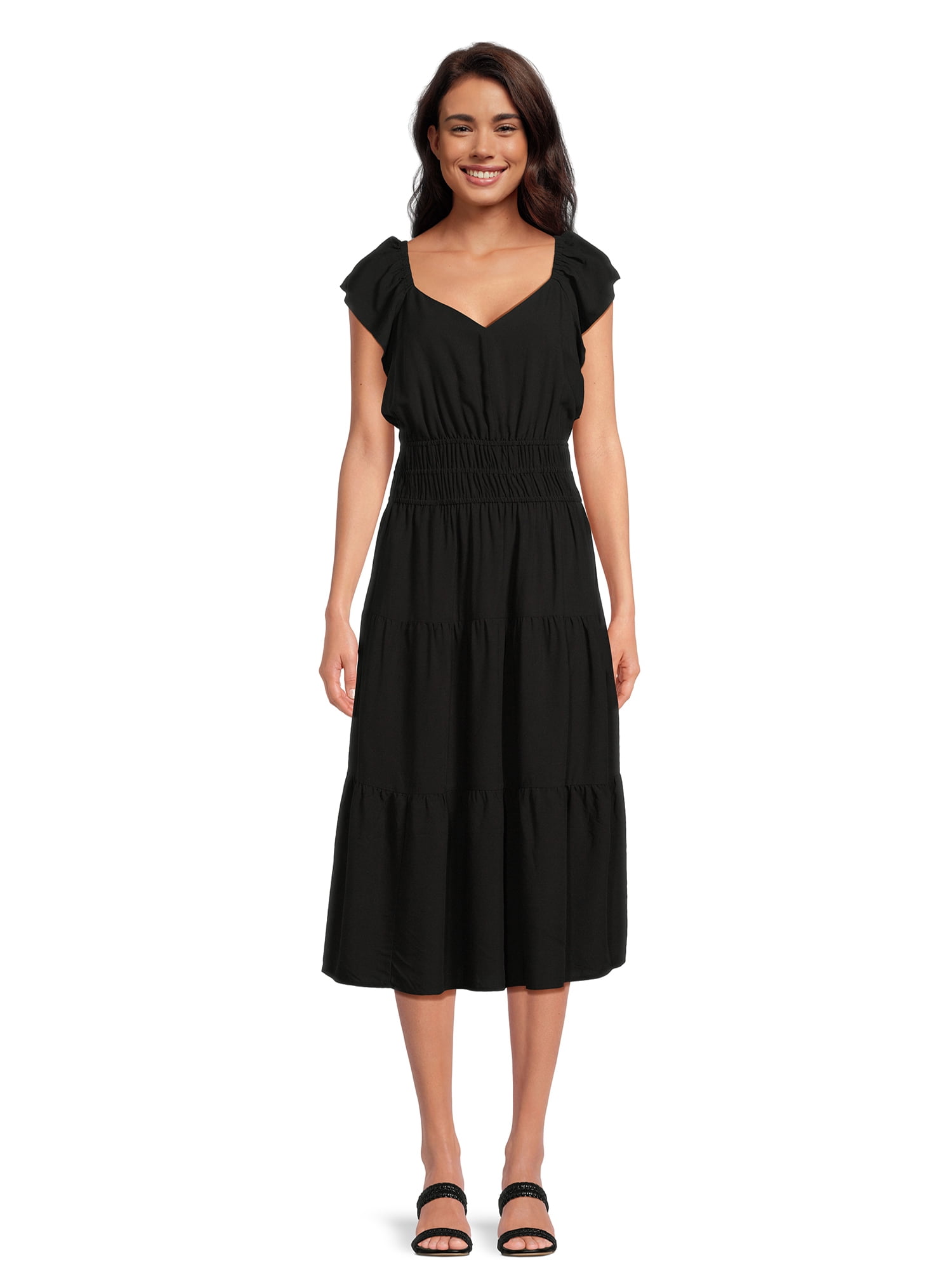 Ameri　FEMME TIGHTLY DRESS Deacon Collar Dress BK/ND | Tadashi Shoji