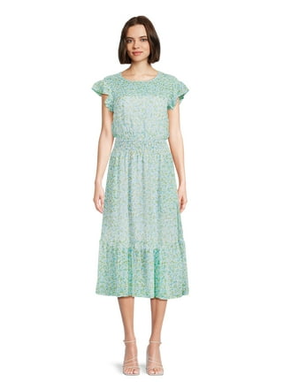 The Pioneer Woman Tiered Ruffle Dress, Sizes XS-3X, Women's 