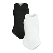 Time and Tru Women's Smoothing Bodysuit (2 pack), Sizes XS-XXXL