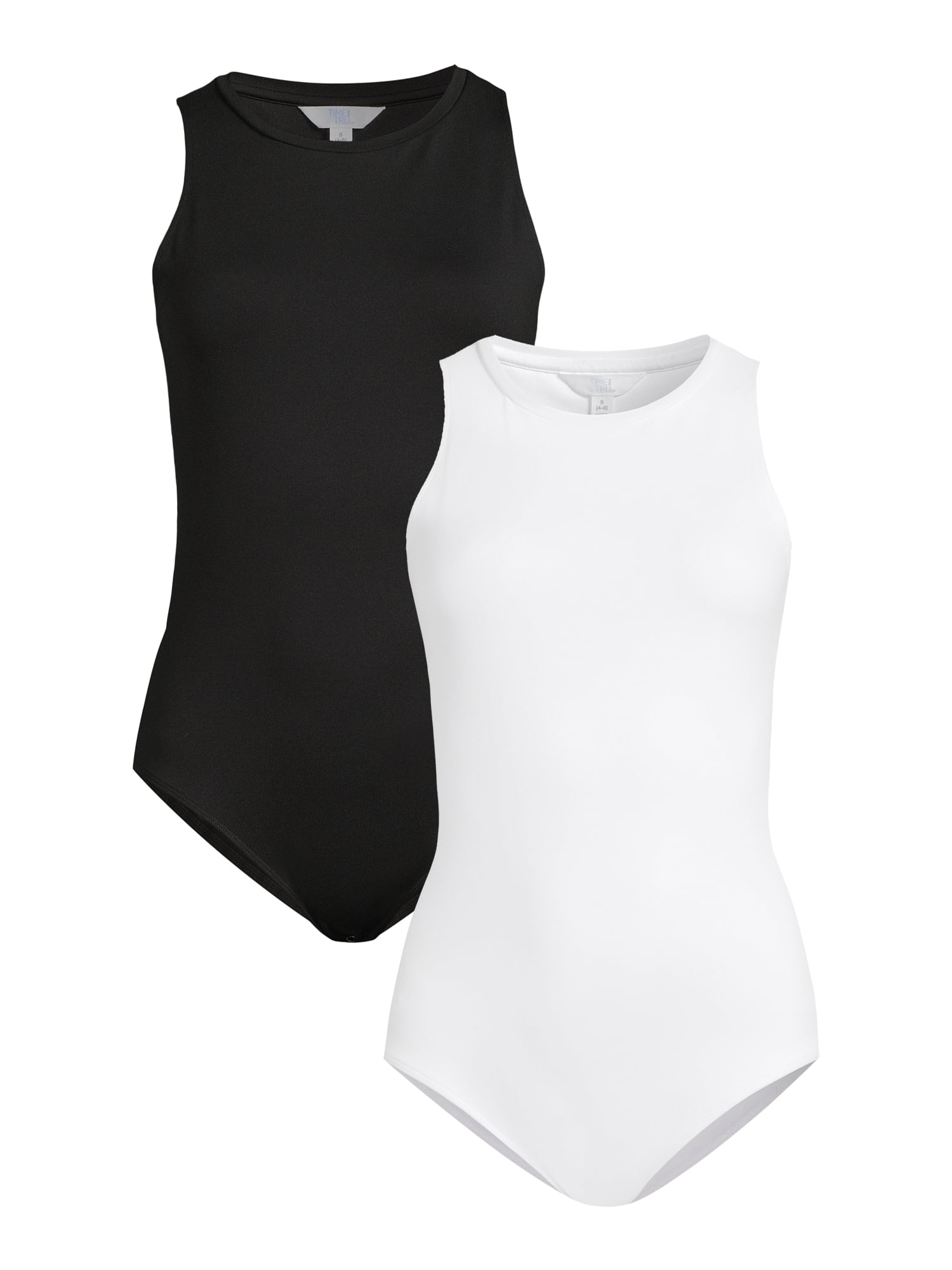 Time and Tru Women's Smoothing Bodysuit (2 pack) - Walmart.com