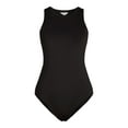 thumbnail image 1 of Time and Tru Women's Smoothing Sleeveless Bodysuit (Women's Size XS-XXXL), 2-Pack, 1 of 4