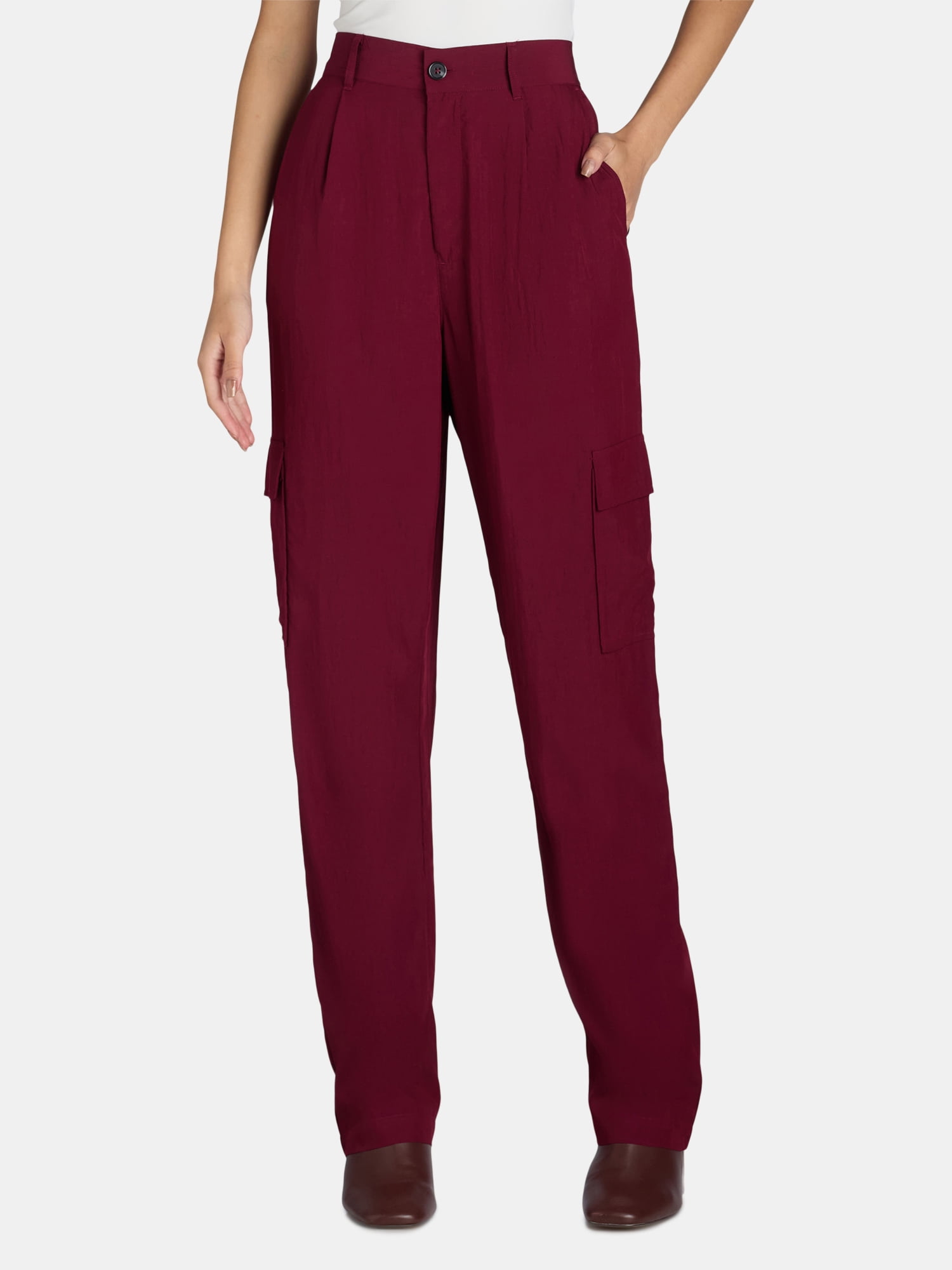 Time and Tru Linen Blend Straight Pants – Breezy Summer Style