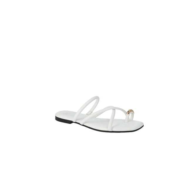 Time and Tru Women’s Strappy Toe Ring Sandals