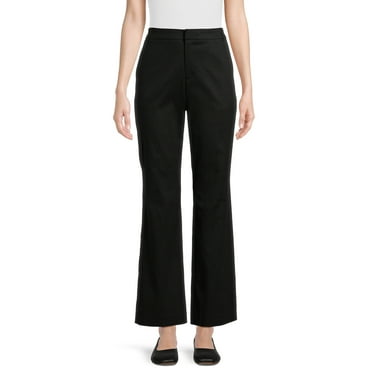 Time and Tru Women's Stretch Flare Pant, 32" Inseam, Sizes 2-20