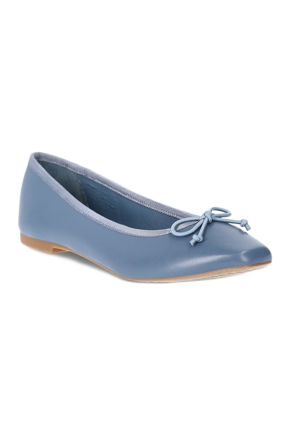 Women's Faux Leather Ballet Flats