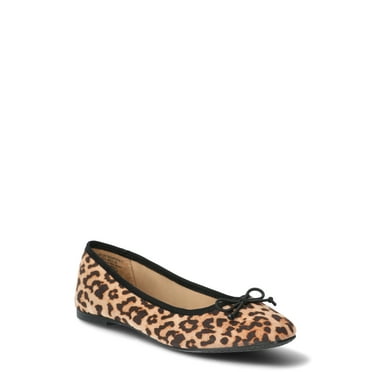 Time and Tru Women's String Bow Ballet Flats