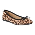 thumbnail image 1 of Time and Tru Women's Faux Leather Ballet Flats, 1 of 19