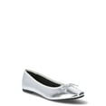 thumbnail image 1 of Time and Tru Women's Faux Leather Ballet Flats, 1 of 18