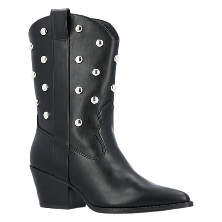 Time and Tru Women's Studded Western Boots