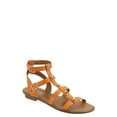 thumbnail image 1 of Time and Tru Women's Studded Gladiator Sandals, 1 of 8
