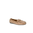thumbnail image 1 of Time and Tru Women's Studded Faux Suede Moccasin Loafers, 1 of 5