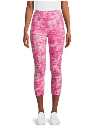 Women Zebra High Waist Fold over Fleece Leggings, Hot Pink - Walmart .com