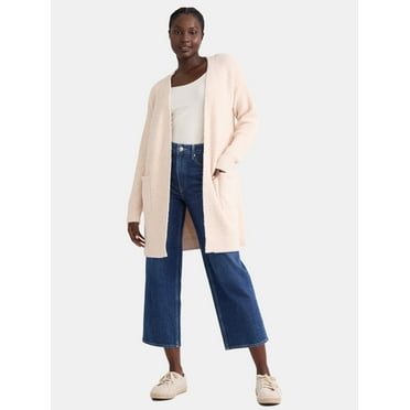 Time and Tru Women's Super Soft Cardigan, Size XS-XXXL