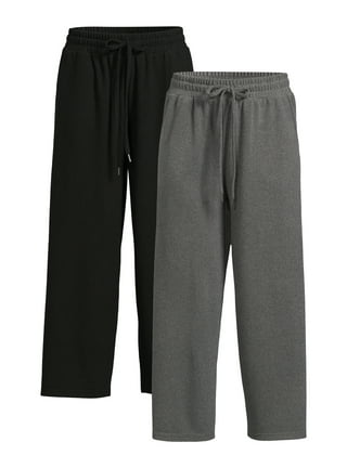 Time and Tru Women's Flare Ponte Pants, 2-Pack, 30 Inseam for Regular,  Sizes XS-XXL