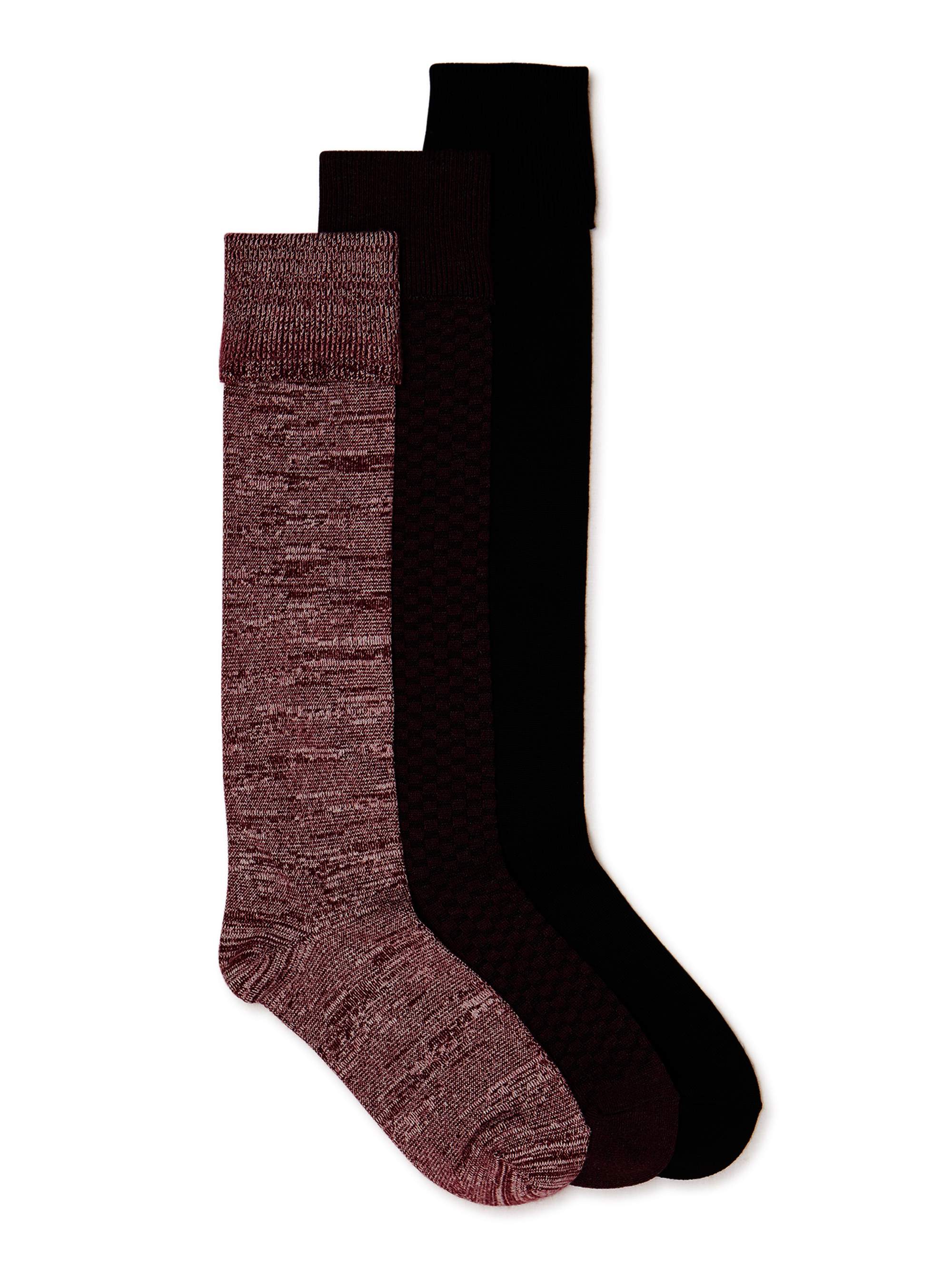 Time and Tru Women's SuperSoft KneeHigh Socks, 3Pack