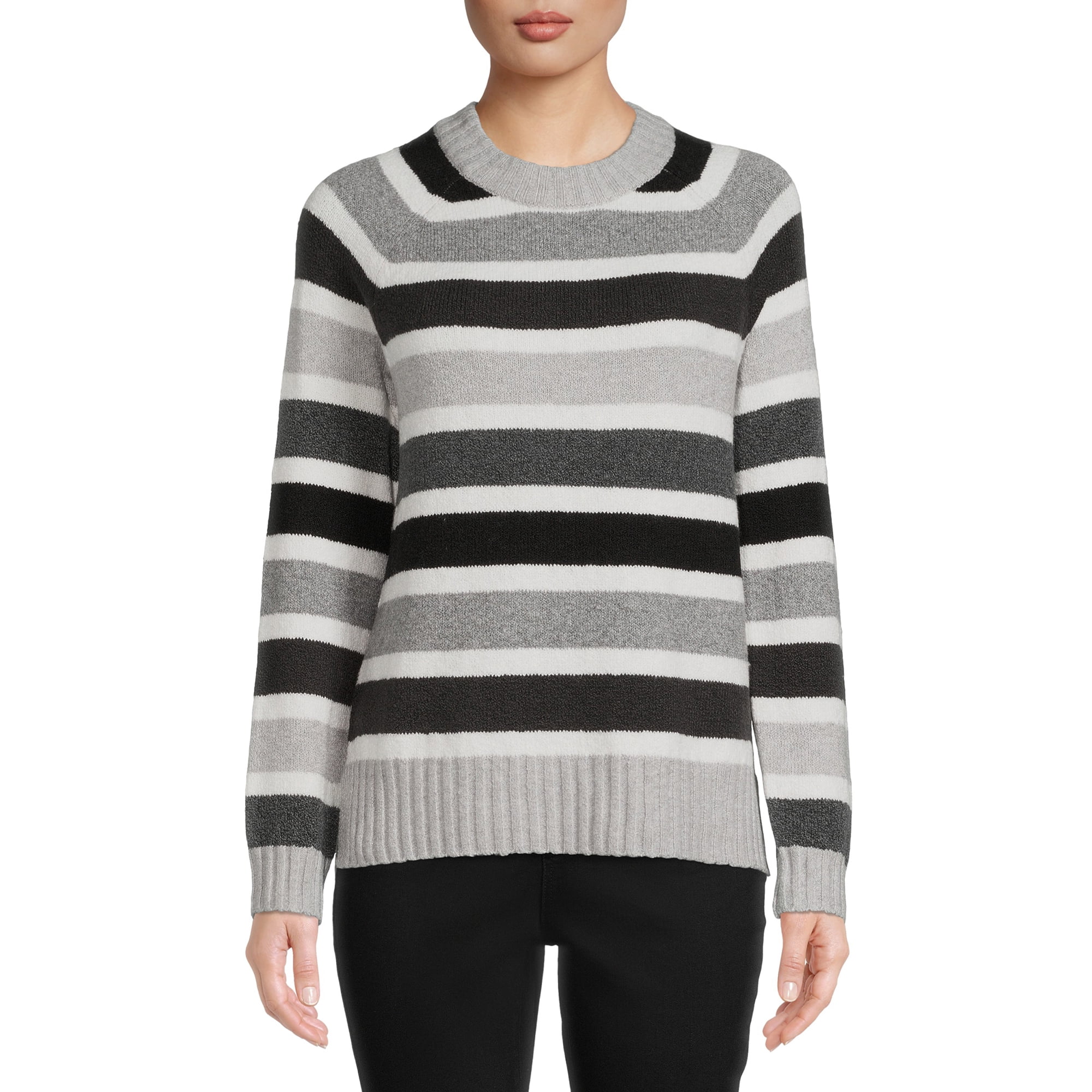 Time and Tru Women's Super Soft Pullover Sweater - Walmart.com