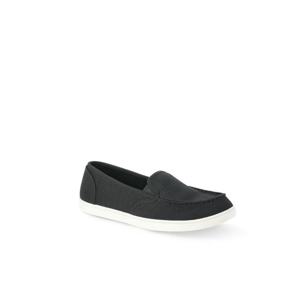 Time and Tru Women's Moc Toe Surf Sneakers, Wide Width Available