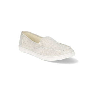 Time and Tru Women's Moc Toe Surf Sneakers, Wide Width Available
