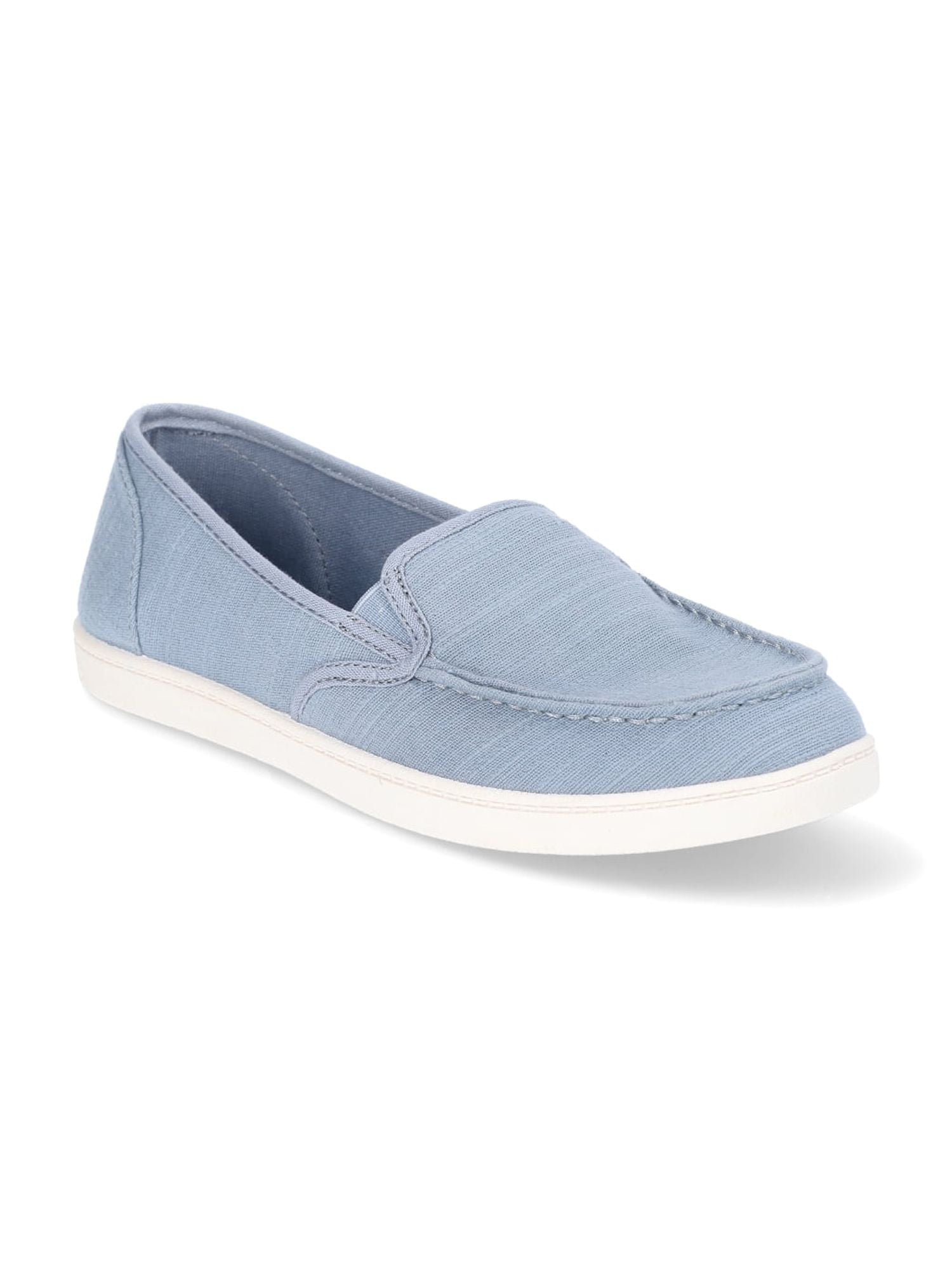 Time and Tru Women's Moc Toe Surf Sneakers, Wide Width Available