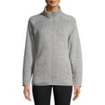 Time and Tru Women's Sweater Fleece FullZip Jacket