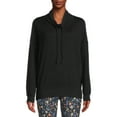 thumbnail image 1 of Time and Tru Women's Sweatshirt with Long Sleeves, 1 of 5