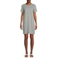 thumbnail image 1 of Time and Tru Women's T-Shirt Dress with Pocket, 1 of 5