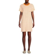 Time and Tru Women's 3/4-Length Sleeve Knit Dress - Walmart.com