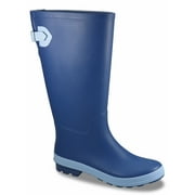 TIME AND TRU Women's Tall Buckle Rain Boots
