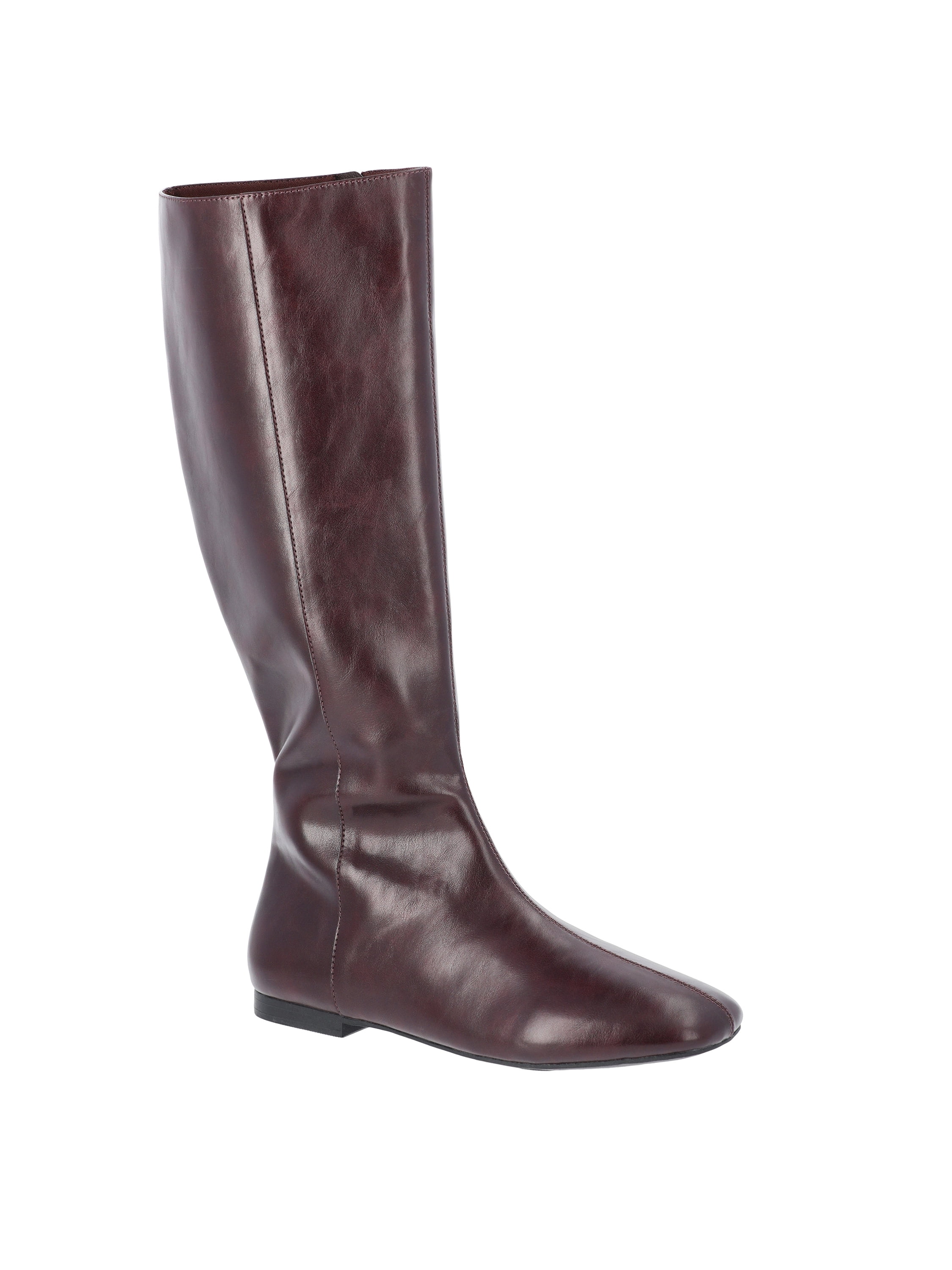 Time and Tru Women's Faux Leather Knee High Boots