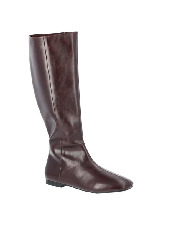 Women's Faux Leather Knee High Boots