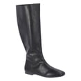 thumbnail image 1 of Time and Tru Women's Faux Leather Knee High Boots, 1 of 5