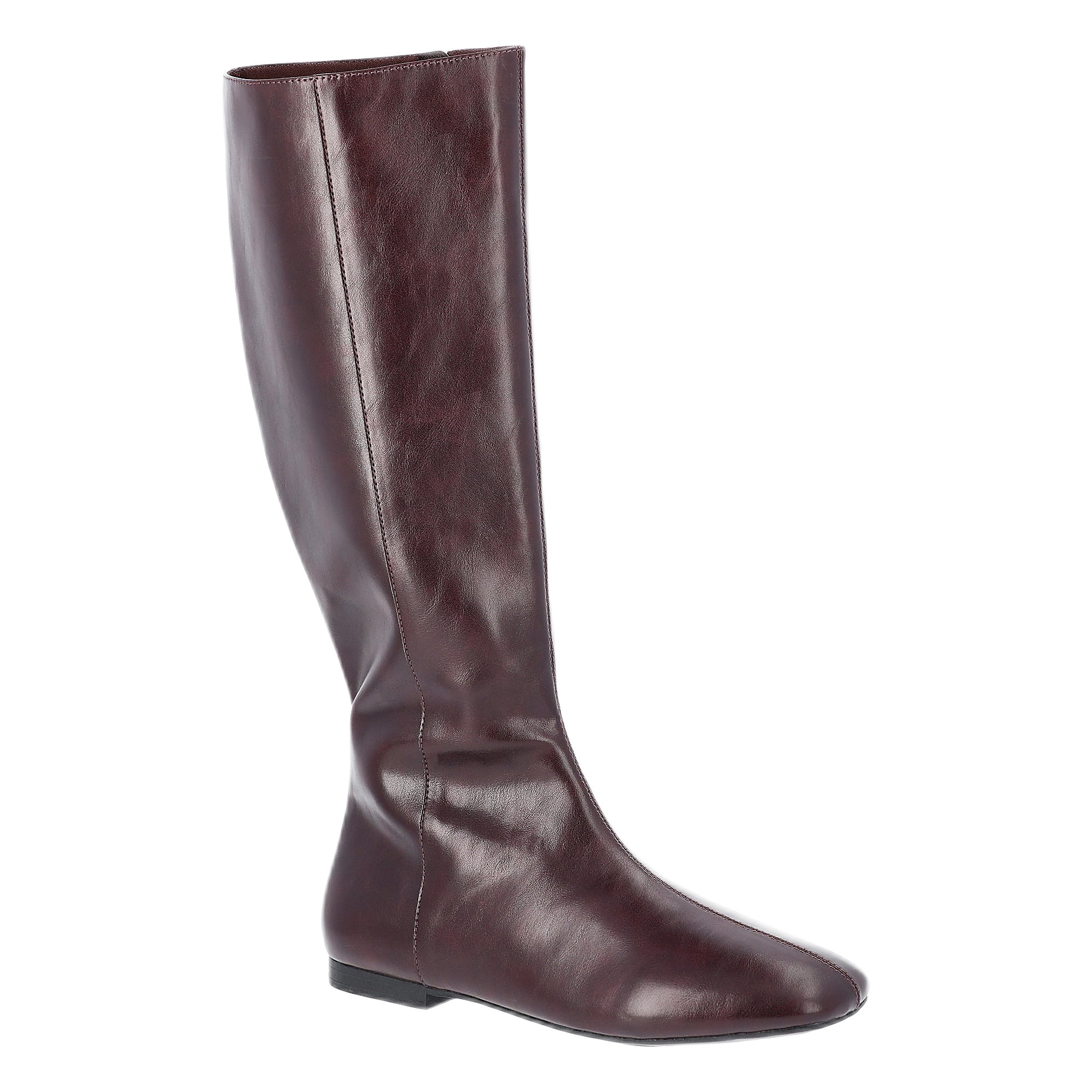Time and Tru Women's Faux Leather Knee High Boots