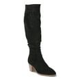 thumbnail image 1 of Time and Tru Women's Tall Heeled Slouch Boots, 1 of 5