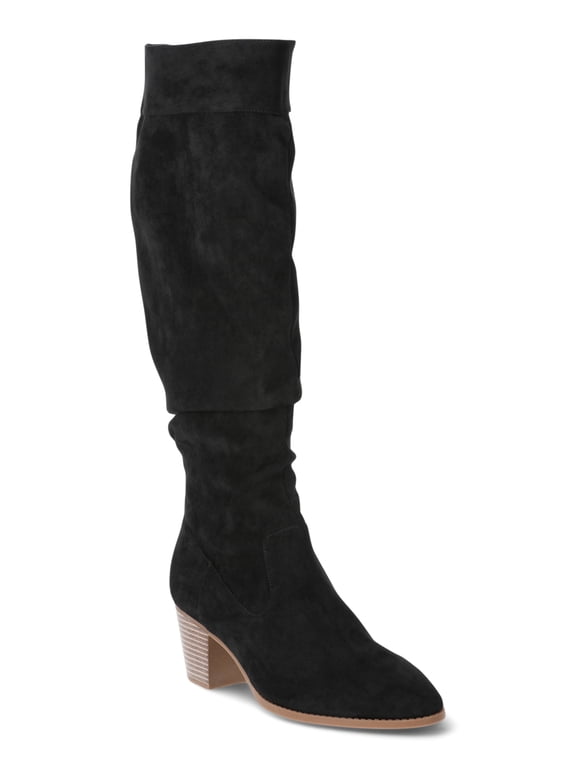 Women's Tall Heeled Slouch Boots
