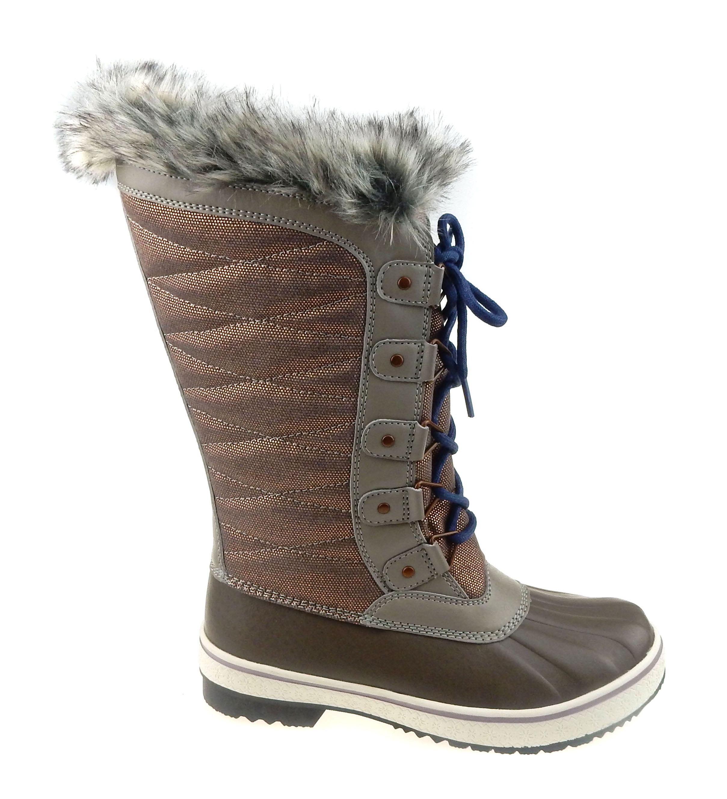 Time and Tru Women's Tall Laceup Winter Boot