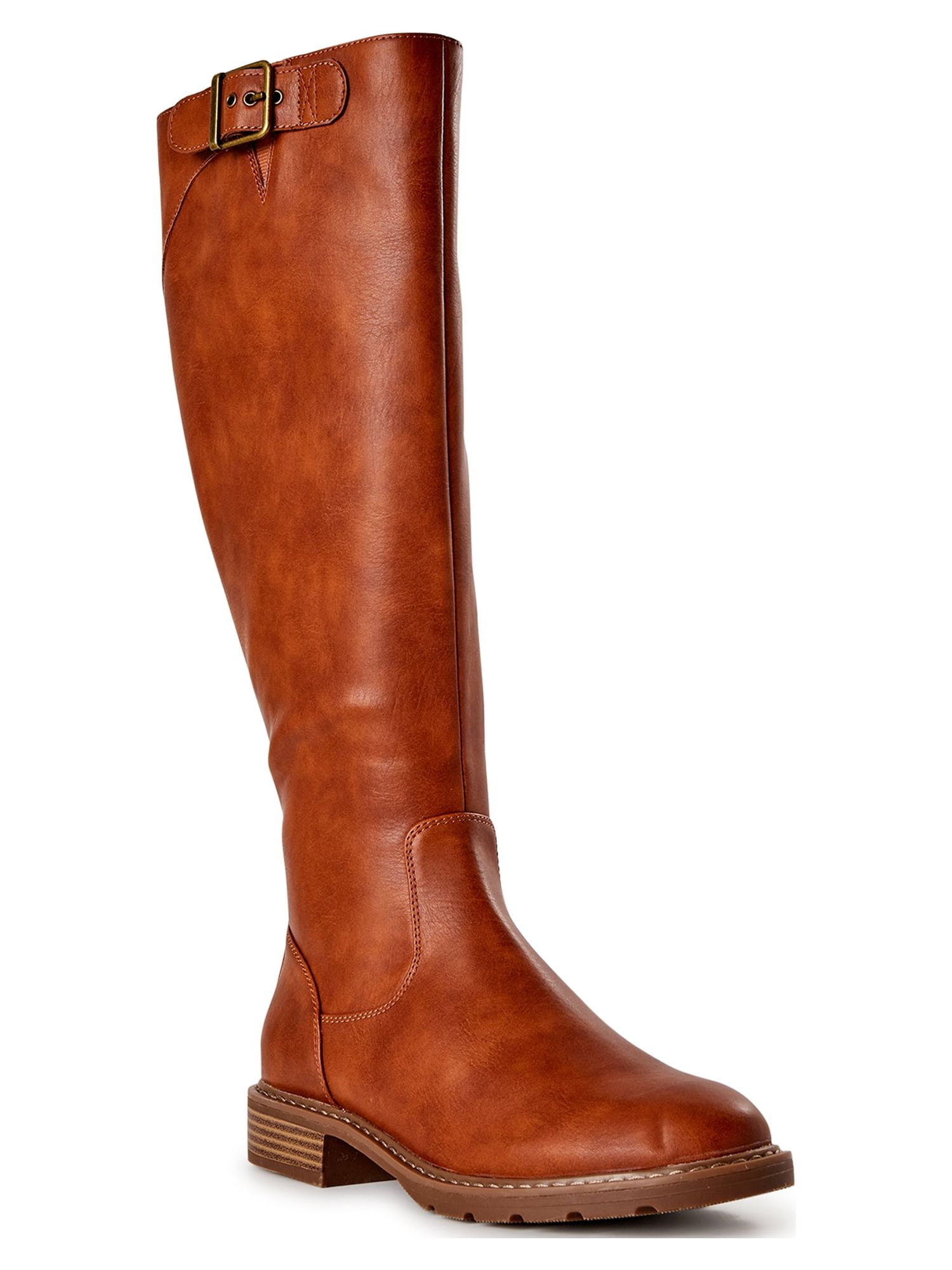 Time and Tru Women s Tall Riding Boots Walmart
