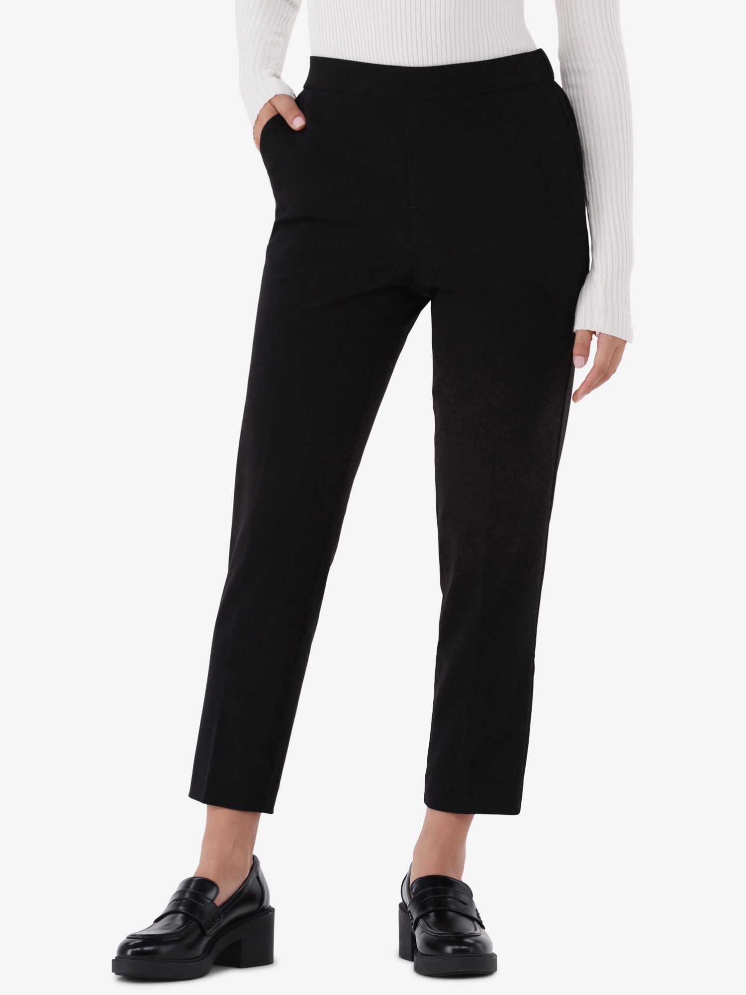 Time and Tru Women's Pull On Knit Pants, 28 Time and Tru Women's Pull On Knit Pants, 28