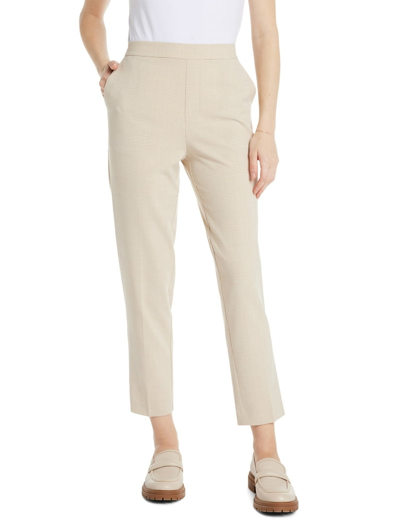 パンツ Time is on T/C PRESSED TROUSER size 0 Time and Tru Women's Tapered Pull On Pants, 27